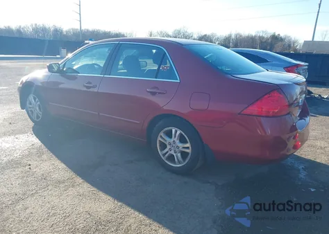 2007 Honda Accord 2.4 Ex из США, поврежденный, VIN 1HGCM56747A021393